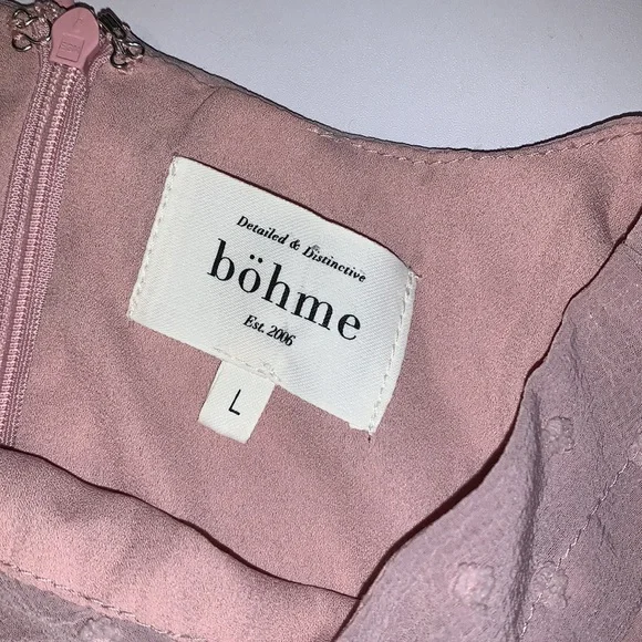 Bohme Ulysses Maxi Dress Pink Size Large - Picture 5 of 10